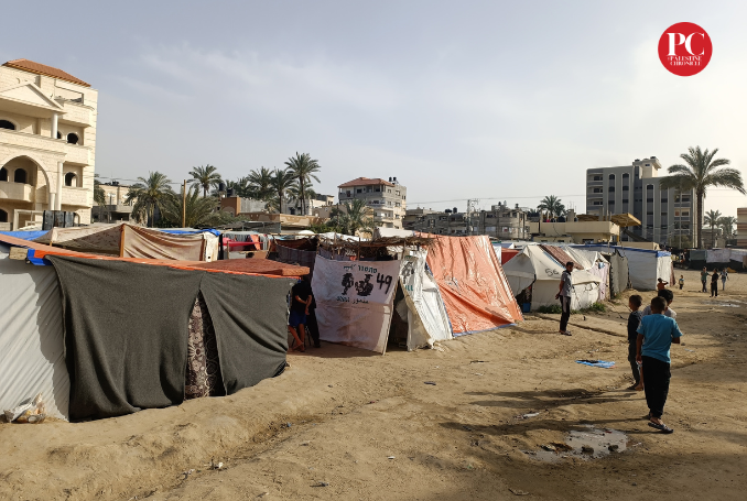 ‘We Cannot Breathe’ – Gaza Residents Living in Shelters, Inhaling Fume