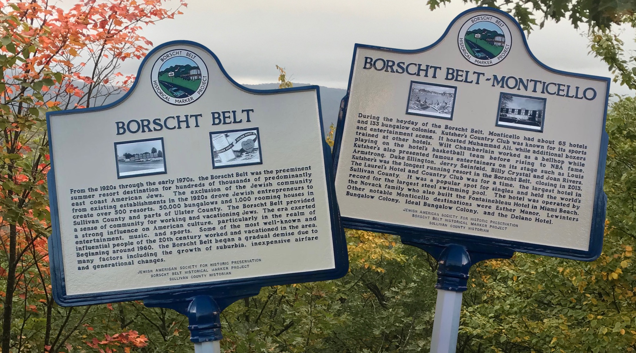 Seeking out sites from the bygone Borscht Belt? New historical markers lay out a path.