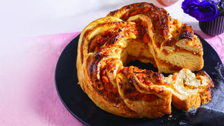 The most delicious Challah with Butternut Squash and Onion Filling for Rosh Hashanah