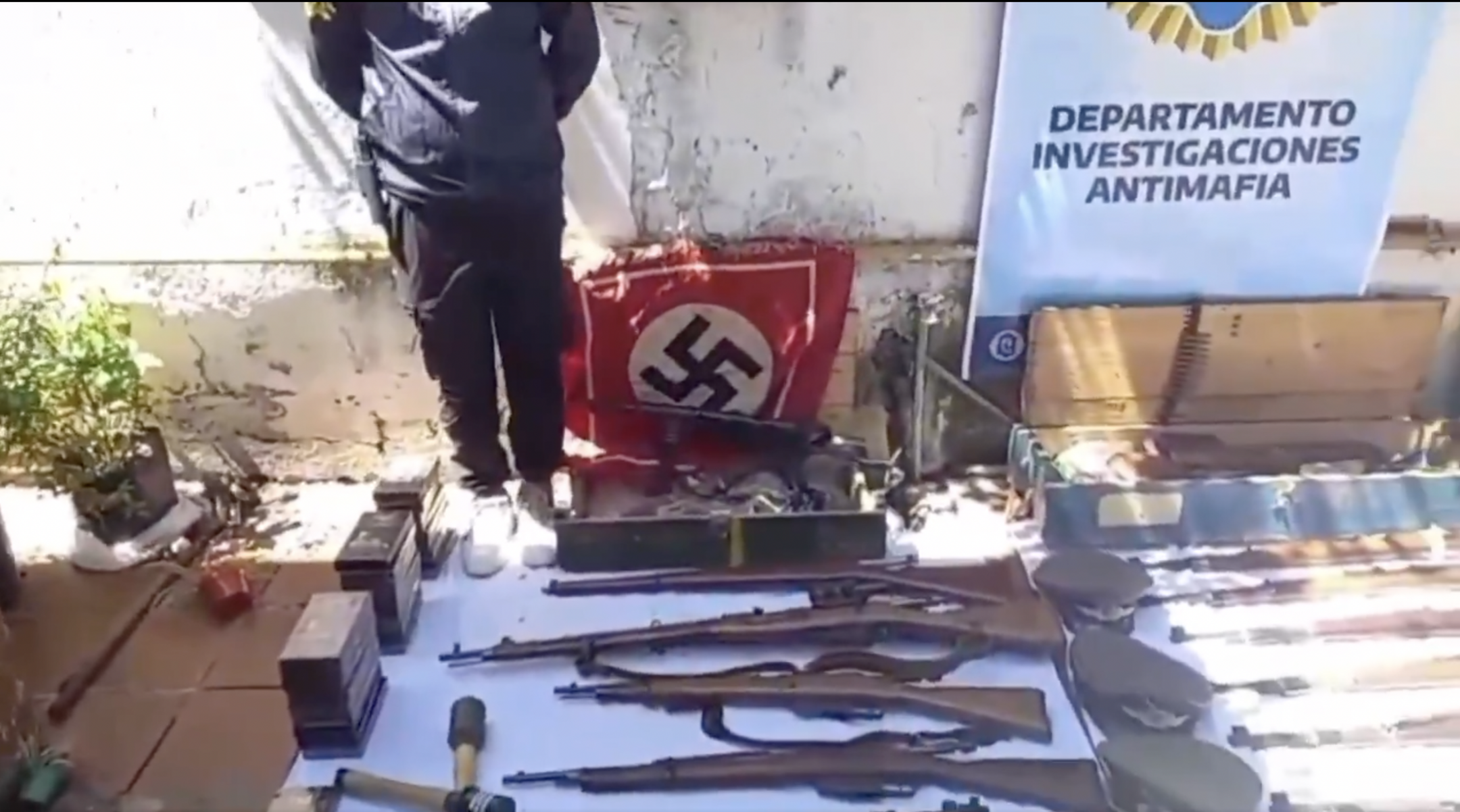 Argentina seizes trove of Nazi memorabilia as part of international arms investigation