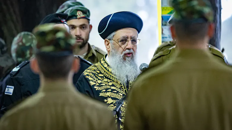 Increased security around Chief Sephardic Rabbi