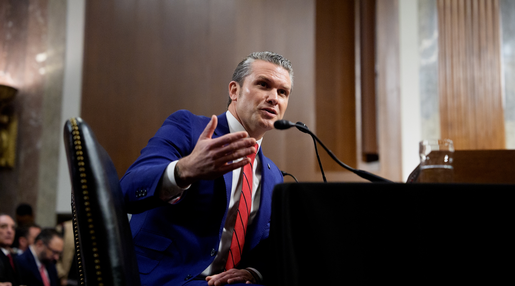 Pete Hegseth, in Senate confirmation hearing, blames Oct. 7 on US withdrawal from Afghanistan