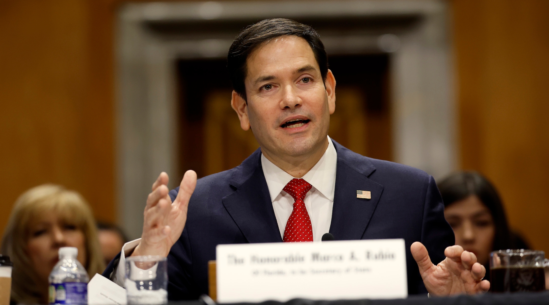 Rubio, in Israel-heavy confirmation hearing, says US should revoke visas for ‘a supporter of Hamas’