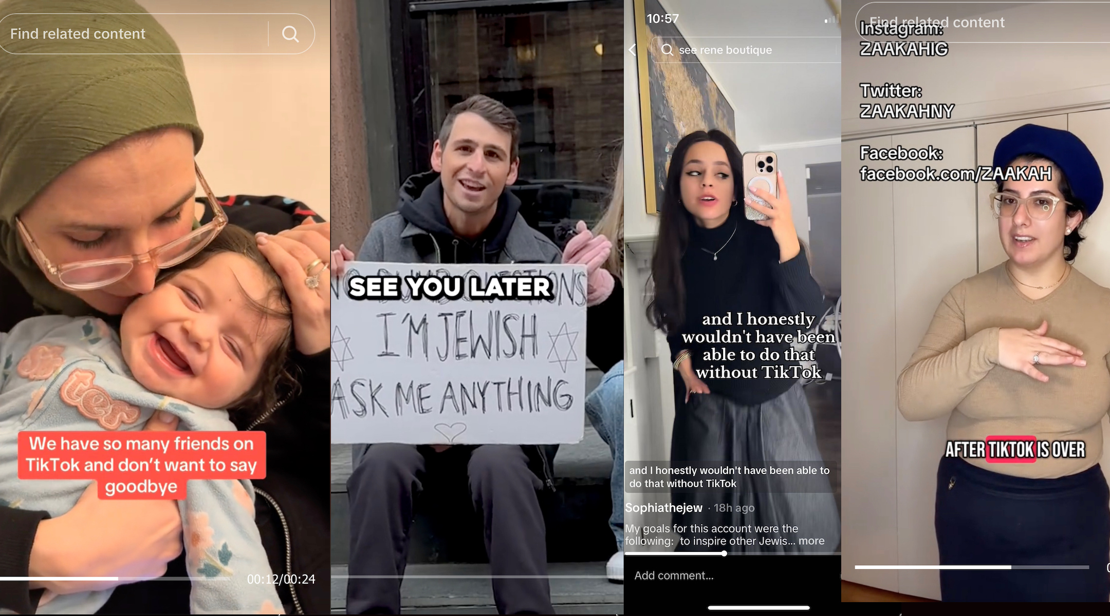 ‘Shalom, friends’: Jews on TikTok prepare for app’s possible ban after Supreme Court ruling