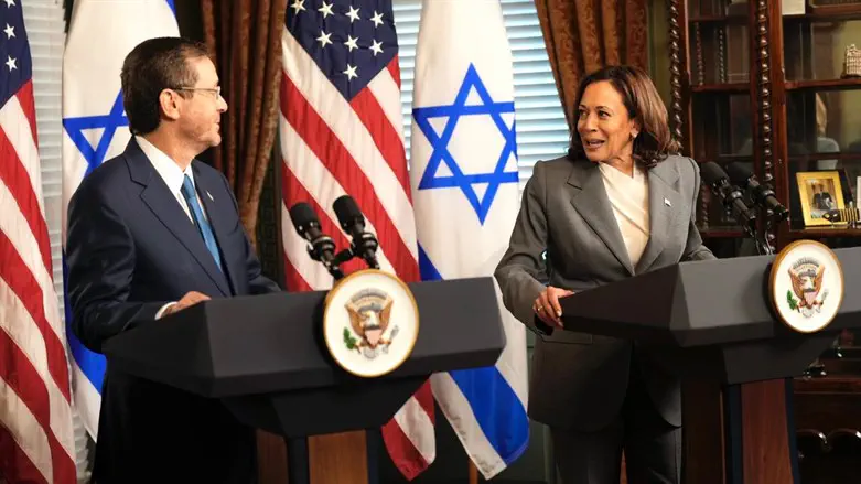 Vice President Harris and President Herzog discuss hostage deal