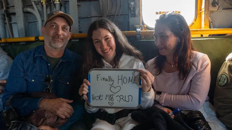 Released hostage talks about her relief in 'finally being home'