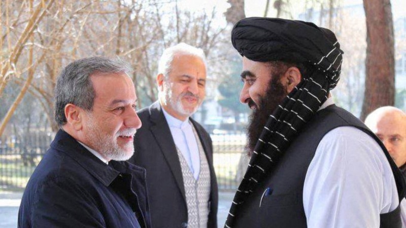 Iran’s foreign minister meets Taliban in 1st visit to Kabul in 8 years 