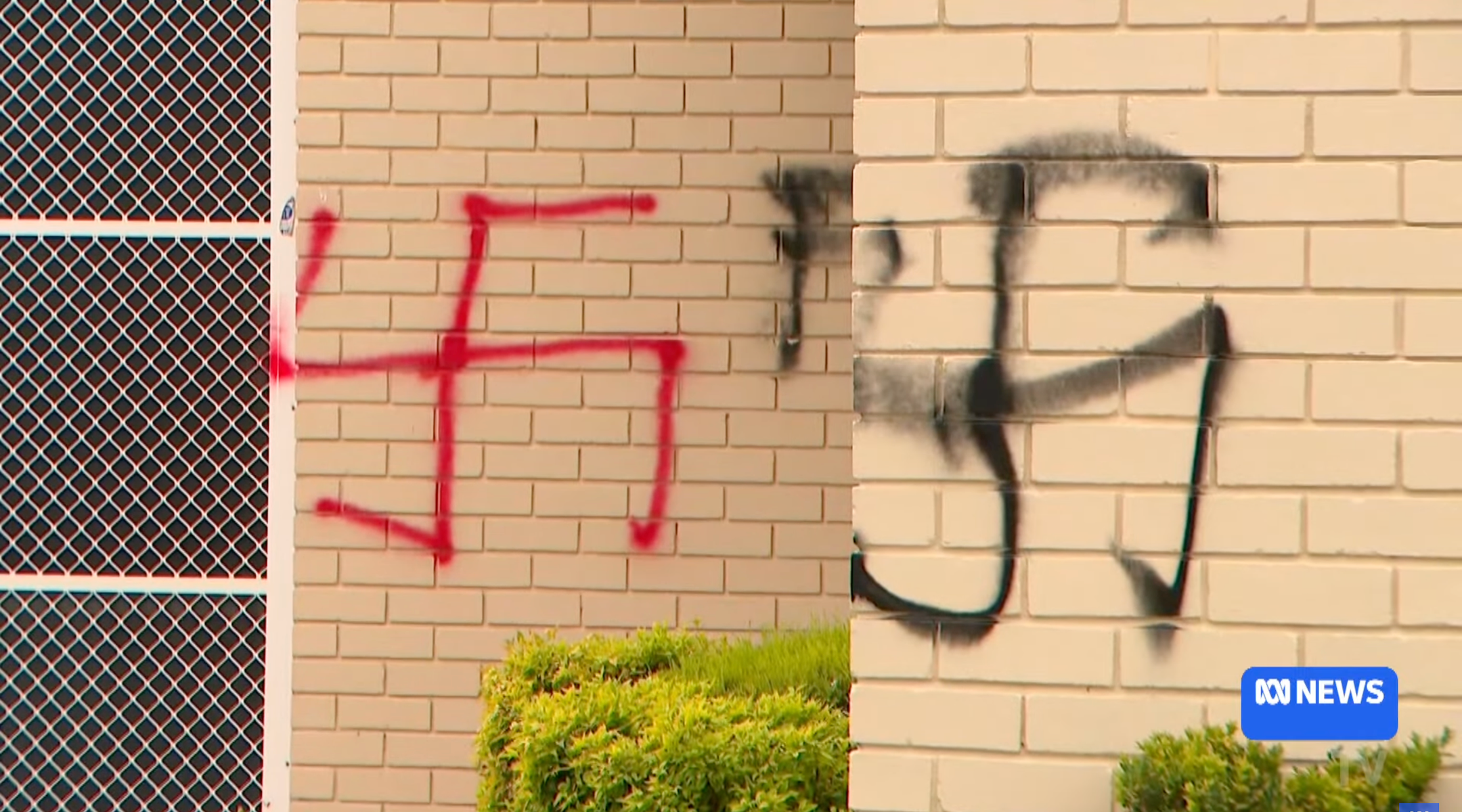 2 synagogues in Sydney graffitied with swastikas