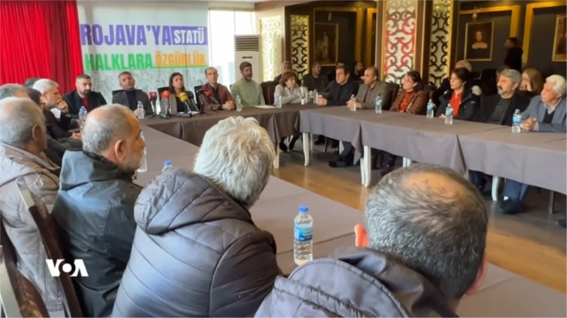 VOA Kurdish: Demand for status for Syrian Kurds rises in Diyarbakır