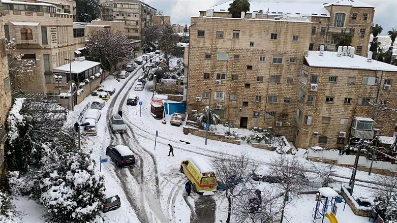 Snow in Jerusalem? There's a good chance