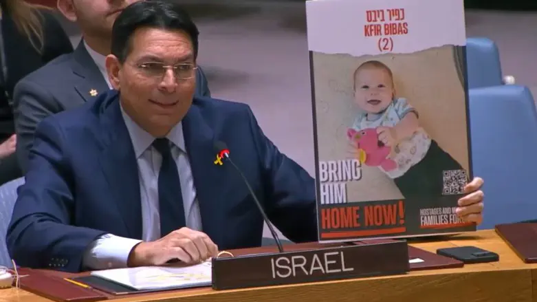 Ambassador Danon: UN cannot continue to remain silent in the face of Hamas's barbarity