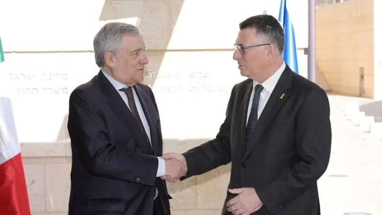 Sa'ar to Italian counterpart: 'Gaza is a failed experiment – we must take a new approach'