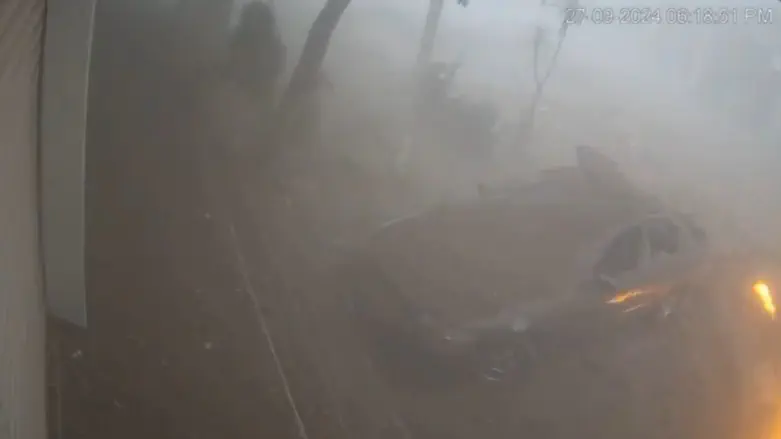 Huge explosion and thick smoke: New footage from Hassan Nasrallah's elimination