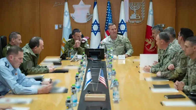 US CENTCOM chief visits Israel