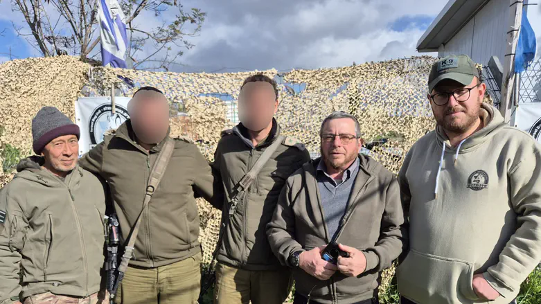 Samaria Brigade commander visits Israel Dog Unit