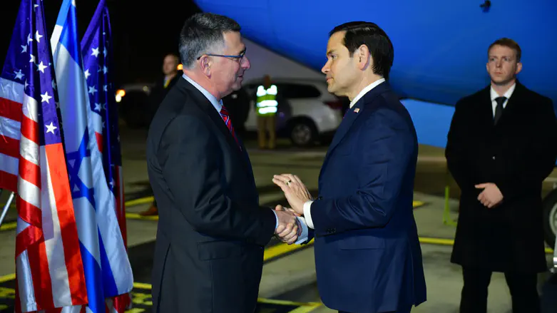 Watch: US Secretary of State Marco Rubio arrives in Israel