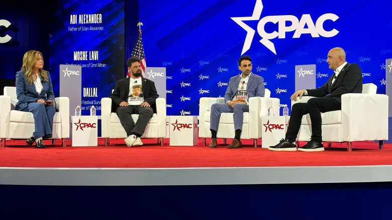 Washington, DC: CPAC Summit panel features emotional pleas from hostage families