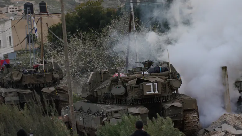 PA fears Israel’s use of tanks in northern Samaria