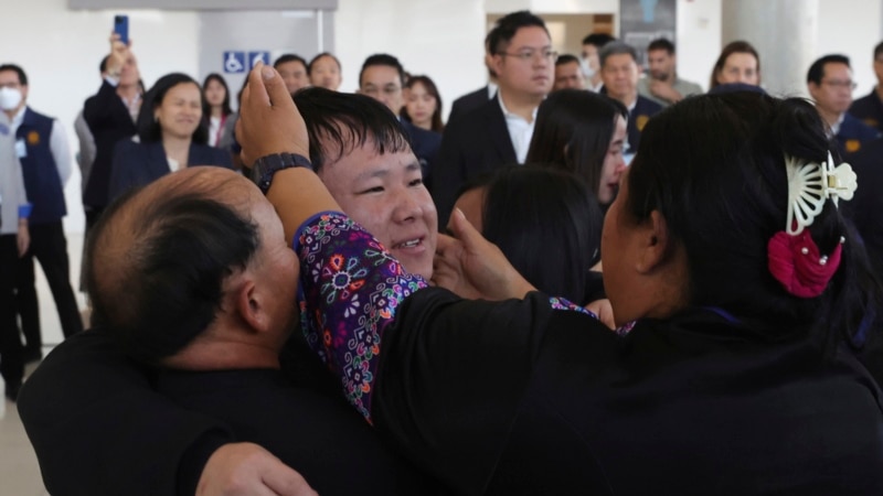 Released Thai hostages return to Bangkok after being held for over a year in Gaza