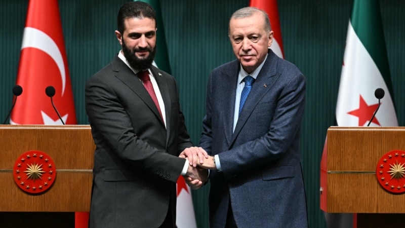 Syria’s Sharaa meets with Turkey’s Erdogan