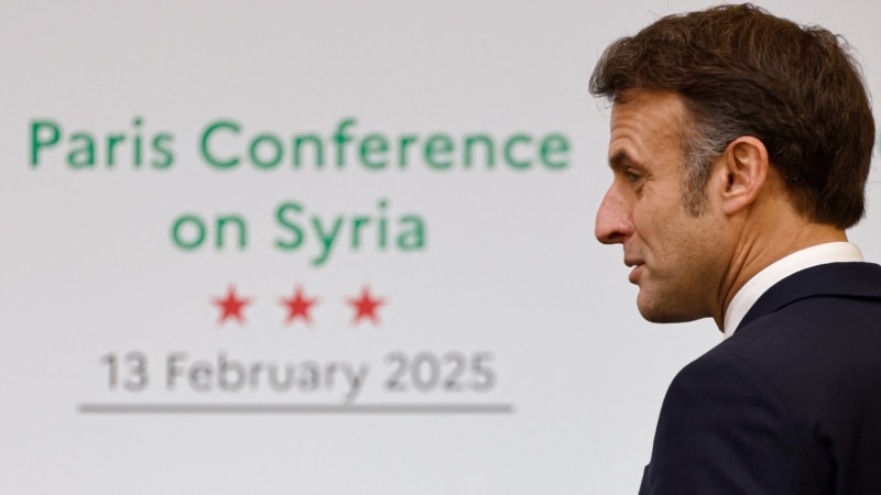 France’s Macron urges Syria’s interim government to join US-led coalition fighting extremists