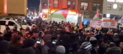 Pro-Palestinians clash with Jewish residents in Brooklyn’s Borough Park