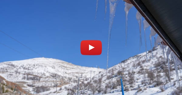 WATCH: IDF Troops Stationed on Snowy Mount Hermon Affix Mezuzah to Base Entrance