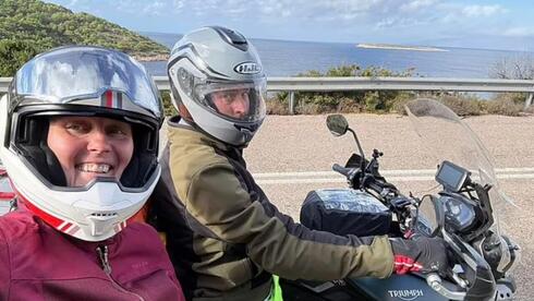 Craig and Lindsay went on a motorcycle trip around the world