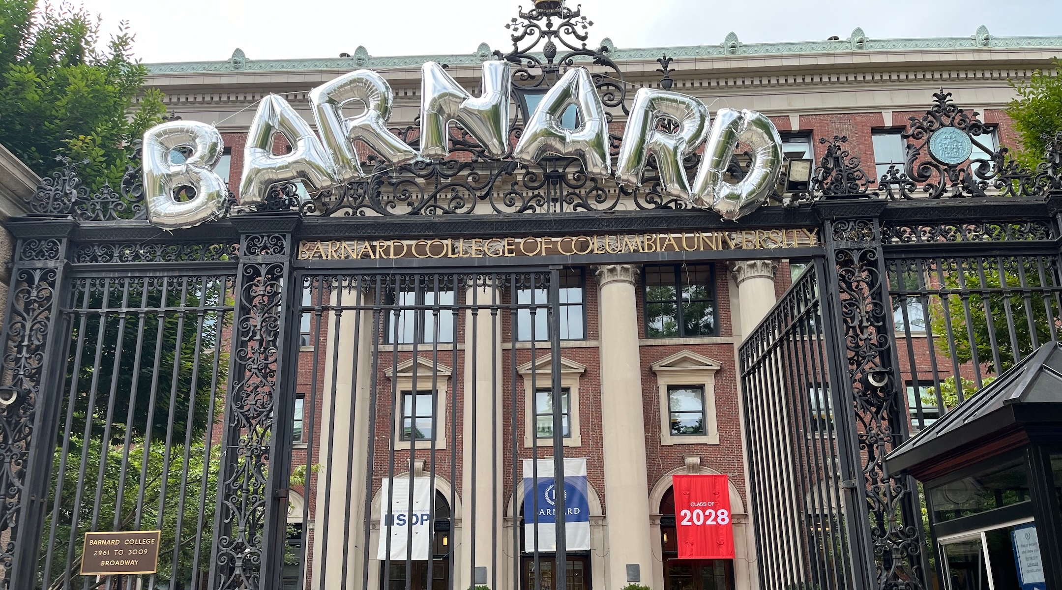 Barnard College expels 2 students who disrupted Israel history class with pro-Palestinian protest