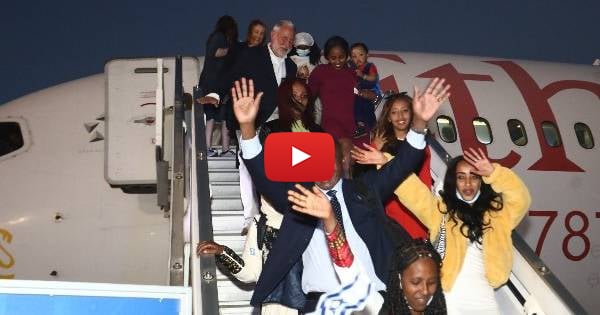 WATCH: 26 Ethiopian Families Complete Aliyah to Israel