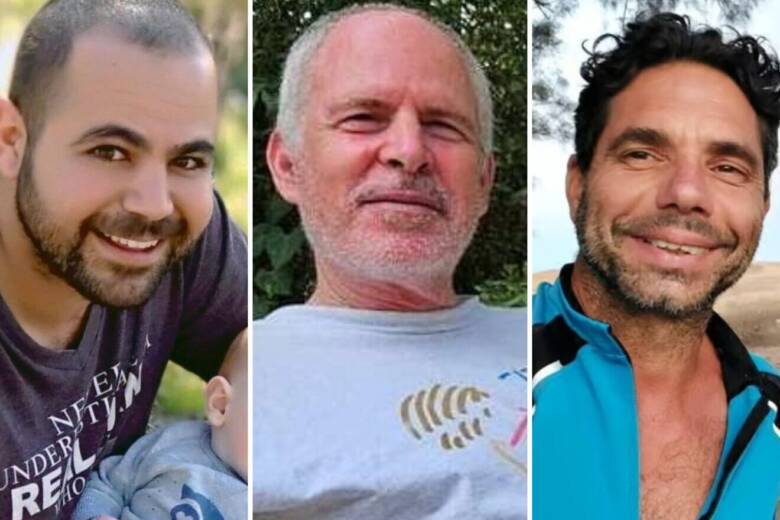 Yarden Bibas, Ofer Kalderon, Keith Siegel Redeemed after 484 Days in Gaza