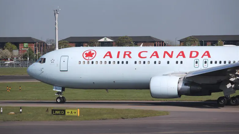 Israel replaced with 'Palestinian territories' on Air Canada map