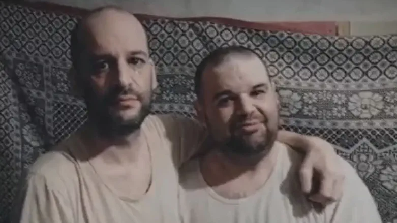 Psychological terrorism: Hamas publishes footage of the Horn brothers' goodbyes