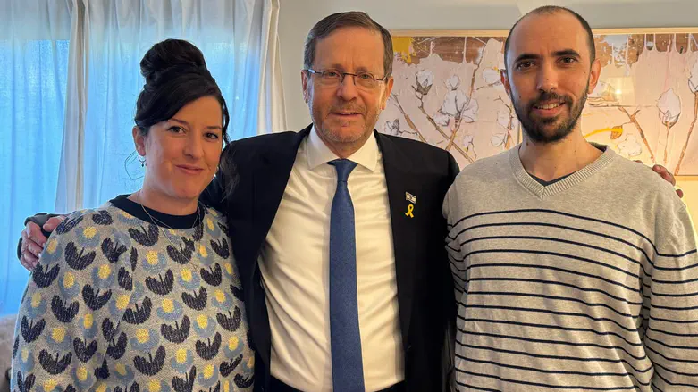 President Herzog meets with released hostage Tal Shoham: 'You are a national hero'