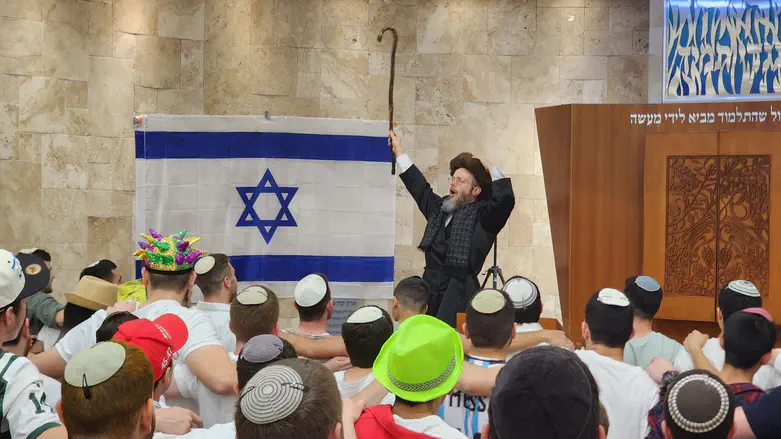 Hanging Haman, dancing, and more | In photos and Videos: Purim in Israel's yeshivas