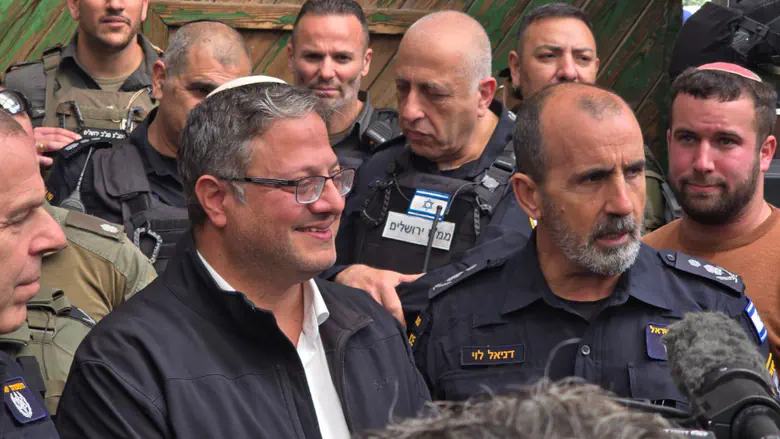 Minister Ben Gvir at Western Wall: 'We won't tolerate terrorism and incitement'