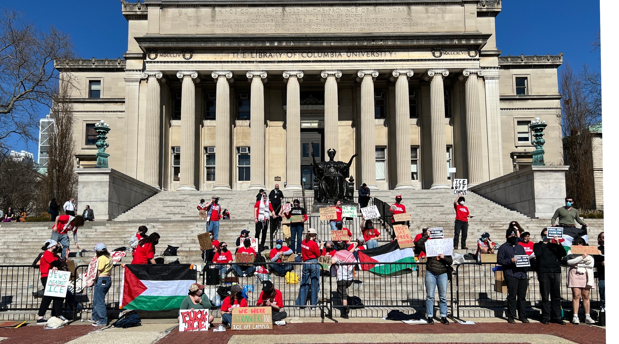 Columbia’s Jewish students, weary from 17 months in the spotlight, weigh in on Mahmoud Khalil’s arrest