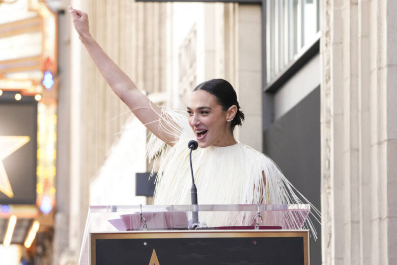 Israeli Actress Gal Gadot Honored With a Star on Hollywood Walk of Fame