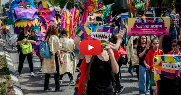 WATCH: Children with Disabilities Shine in Custom Costumes at the Israeli President’s House