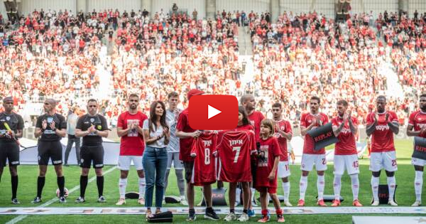 WATCH: Released Hostage Iair Horn Greeted By Thousands of Fans at Israeli Soccer Game