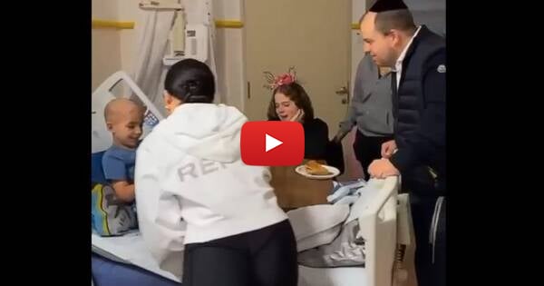 WATCH: Released Female Hostages Give Out Purim Gifts to Children Battling Cancer