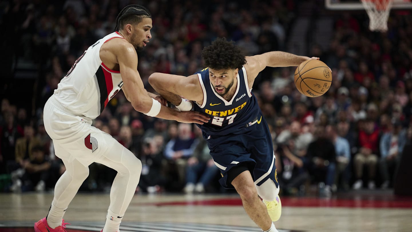 Blazers, Nuggets Announce Starting Lineups for Friday NBA Cup Game