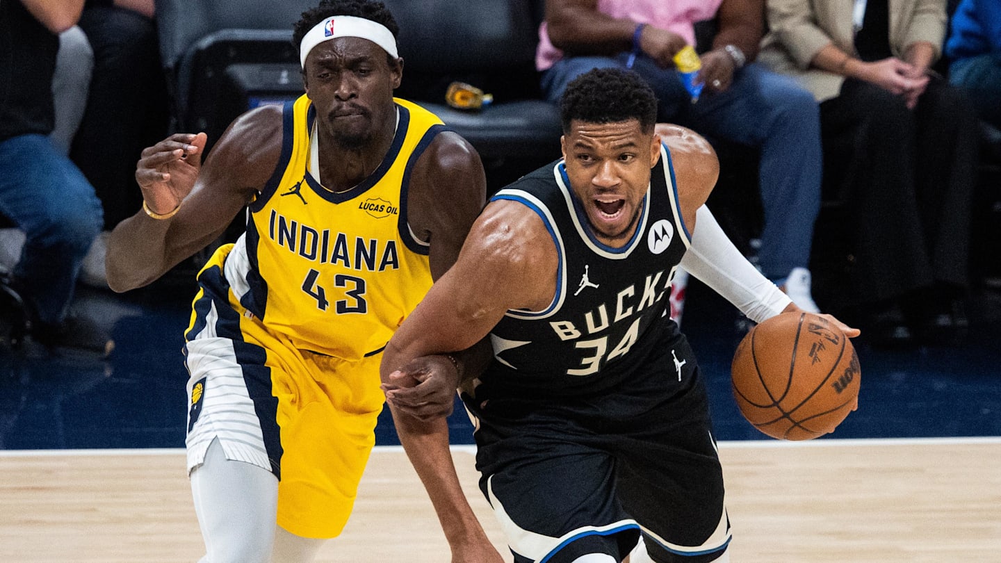 Bucks’ Giannis Antetokounmpo Shuts Up Pacers Fans with Walk-Off Game Winner