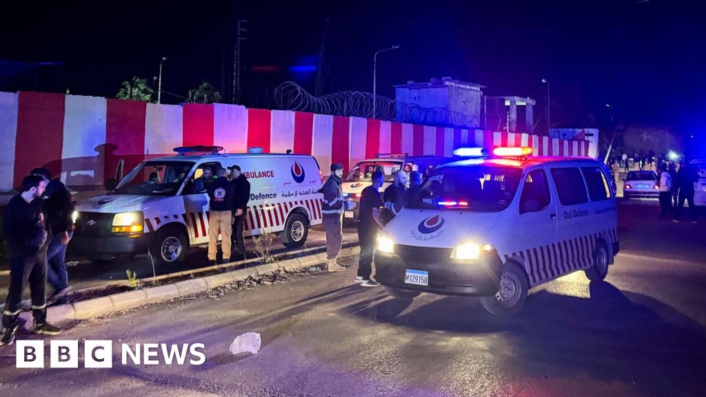 Lebanon says Israeli strike killed 13 people near Palestinian refugee camp