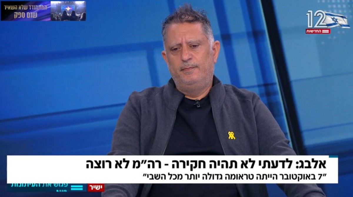 אלי אלבג: “לא תהיה ועדת חקירה ל-7.10 – כי נתניהו לא רוצה” אלי אלבג: “לא תהיה ועדת חקירה ל-7.10 – כי נתניהו לא רוצה”