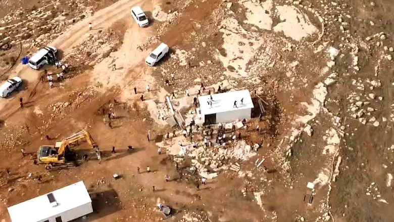 הפינוי במיצד: גרסת מנהלת ההתיישבות