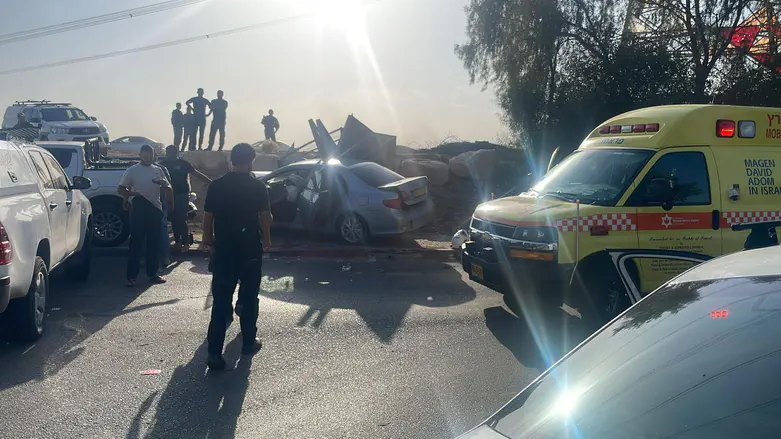 בן גביר מגבה את השוטרים שירו בנהג חשוד בתל שבע