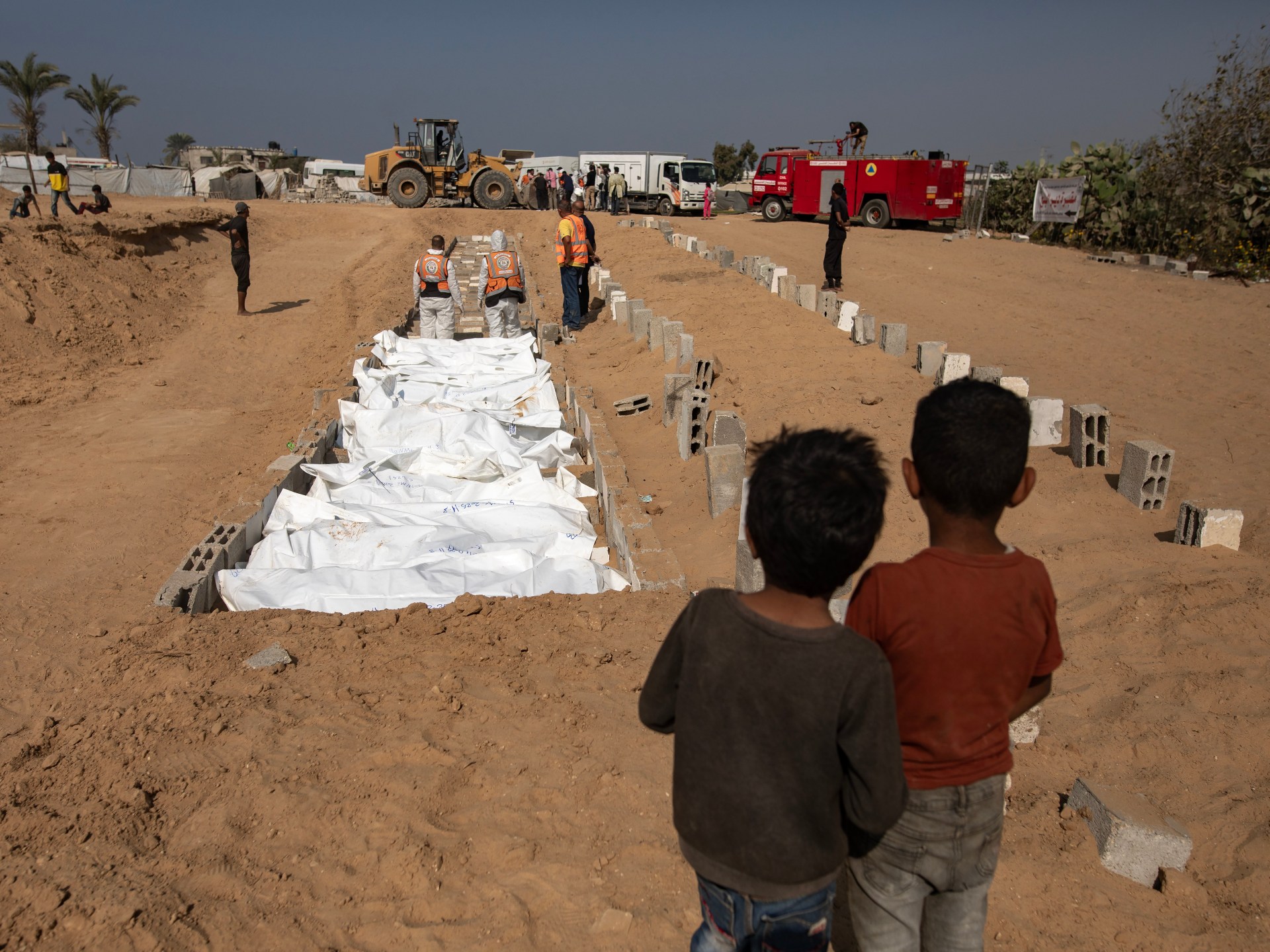 Gaza struggles to identify bodies returned under ceasefire deal | Gaza News