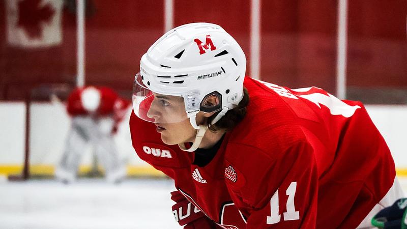 Boutin strikes twice as No. 8 McGill extends win streak over RMC to eight