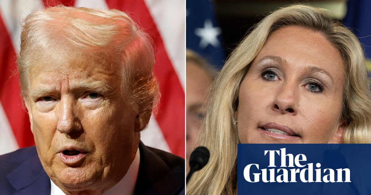 Marjorie Taylor Greene says she’s had ‘warnings for my safety’ after posts by Trump | Marjorie Taylor Greene